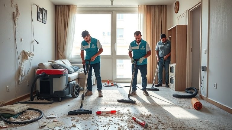 חברת ניקיון אחרי שיפוץ בחיפה – איך בוחרים נכון ומקבלים תוצאה של וואו?